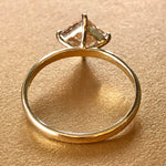 丨Special Offer丨 Natural Morganite Cocktail 14k Solid Yellow Gold Ring, Pink Princess, Handmade Cocktail Ring Etsy