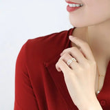 18K Gold Pink Pearl Open Ring - Natural High Luster Pearl Band Ring Etsy