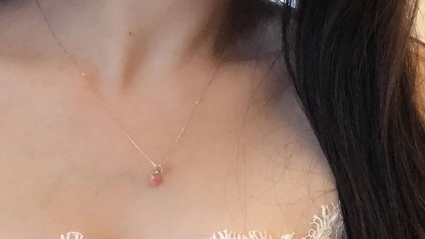 Queen Conch Pearl Necklace - 18K Gold Paraiba Pink Pearl Pendant Etsy