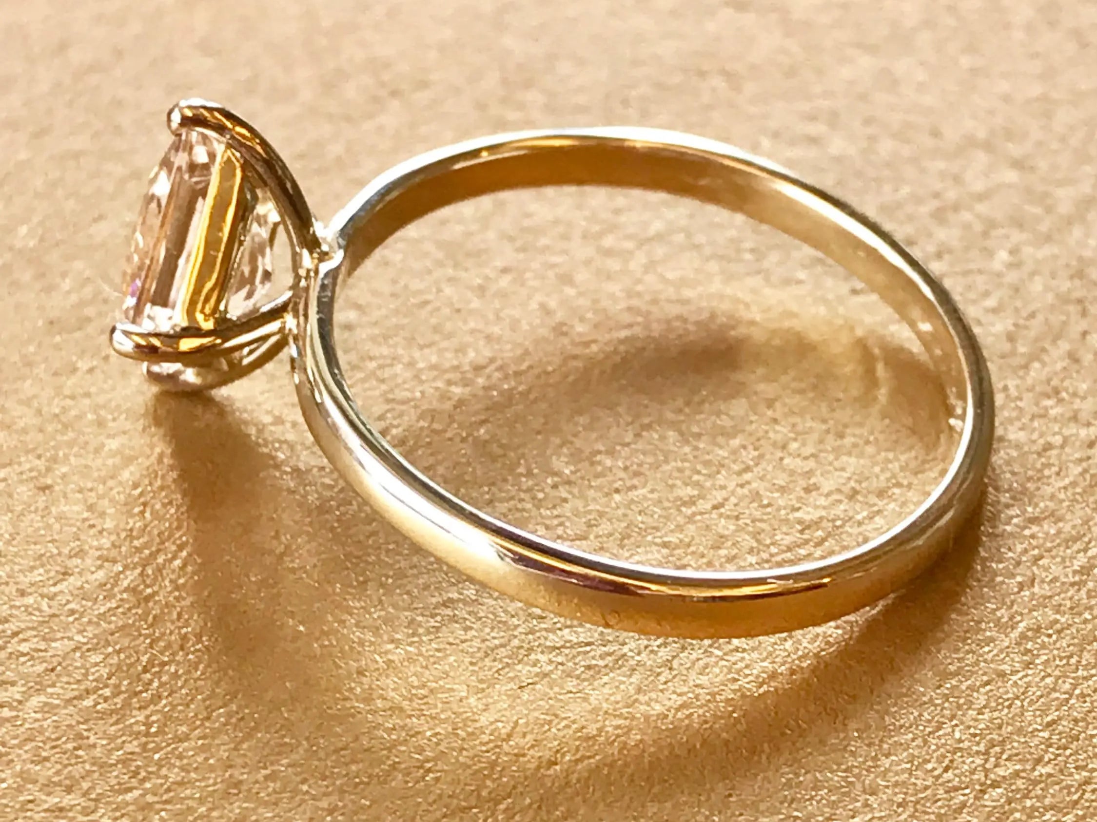 丨Special Offer丨 Natural Morganite Cocktail 14k Solid Yellow Gold Ring, Pink Princess, Handmade Cocktail Ring Etsy