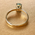 Superior Natural Aquamarine Oval Cut, 14k Solid Yellow Gold Cocktail Ring, Handmade, Gift for Her, Anniversary Gift Idea, Fine Jewelry Etsy