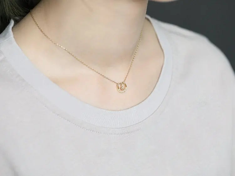 Moonstone  Pearl Necklace - Antique 18K Gold Vermeil Etsy
