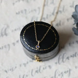 Moonstone  Pearl Necklace - Antique 18K Gold Vermeil Etsy