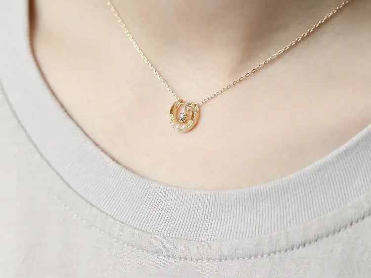 Moonstone  Pearl Necklace - Antique 18K Gold Vermeil Etsy