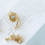 Grimm's Fairy Carved Necklace 18K Yellow Gold Etsy