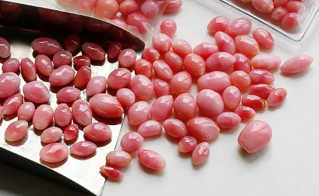 2.21Carat Queen Conch Pearl Pearls Strombus Gigas Natural Queen Conch Pearl Flamed Pink Pearl SKU: B414 - LaCorserArtJewelry