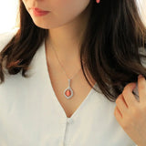 2.38Carat Queen Conch Pearl & Diamond Necklace - 18K White Gold Etsy