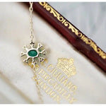 Natural Emerald 9k Yellow Gold Bracelet - Elegant Gemstone Etsy