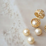 18K Gold Carved Cage Necklace - Akoya Pearl Pendant Etsy