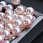 8-8.5mm Akoya Pearl Ring - 8mm 18K Yellow Gold Seawater Pearl LaCorserArtJewelry