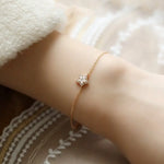 Natural Moonstone Star Cut and Moissanite Handmade 14k Yellow Gold Plated Vermeil Moonstone Bracelets, Gift for Her, Fine Jewelry Etsy