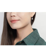 AAA+ Akoya Pearl 18K Gold Akoya Pearl Earrings Etsy