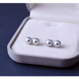 5A+ Madama Pearl (真多麻) 18K Solid Yellow Gold Madama Pearl Earrings Etsy