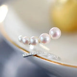 Akoya Pearl  Diamond Ring - 18K Yellow Gold White Pink Pearl Etsy