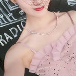 5A+ High Luster White Pearl Handmade Silver 925 Beaded Pearl Necklace, Freshwater Pearl Choker, Pink Pearl, Beaded Choker, Gift Idea Etsy