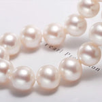 12mm Freshwater Pearl Necklace - Silver 925 Strand Choker Etsy