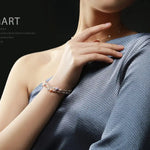 3-6.5mm Natural Colorful High Luster Pearl Beaded Bracelets, S925 Bracelets Akoya Pearl, Golden Pearl Bracelets Etsy