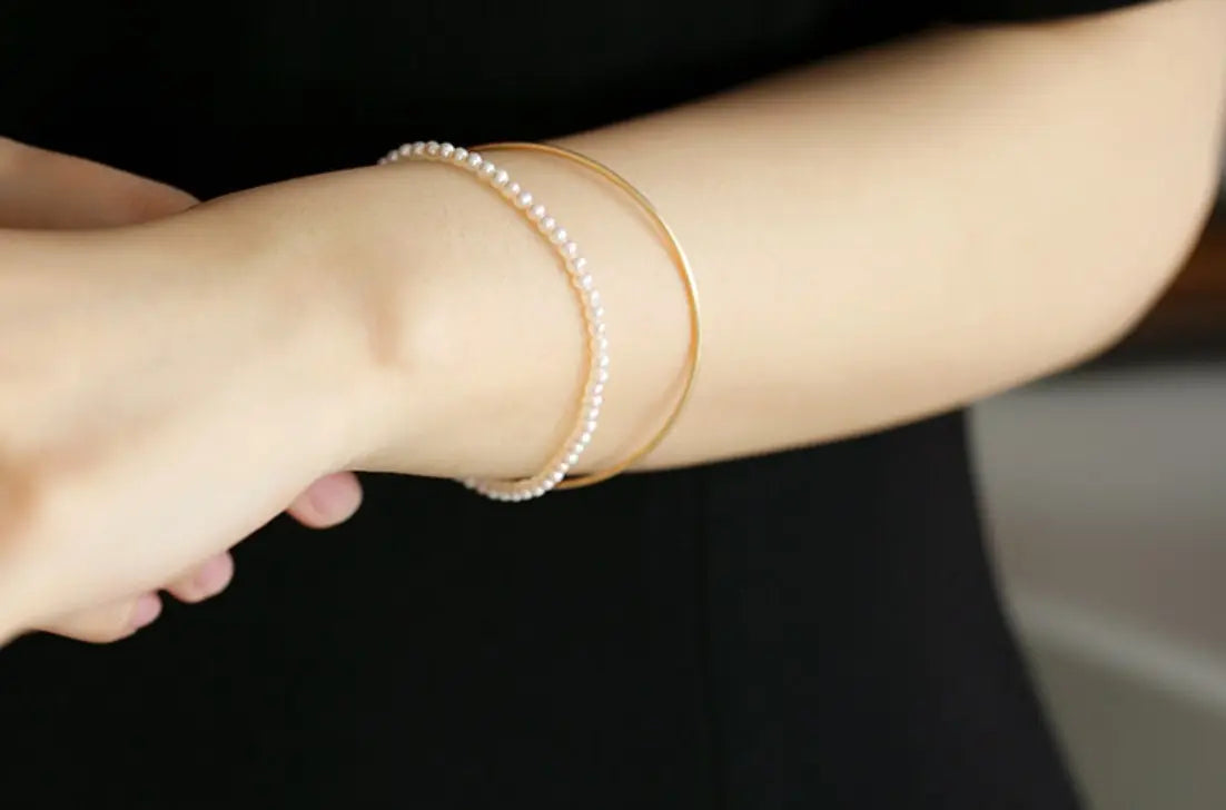 Akoya Baby Pearl 2-3mm Bracelets - 14K Gold Filled Etsy