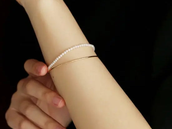 Akoya Baby Pearl 2-3mm Bracelets - 14K Gold Filled Etsy