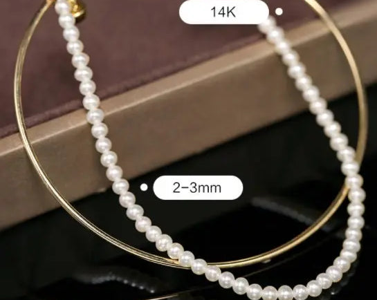 Akoya Baby Pearl 2-3mm Bracelets - 14K Gold Filled Etsy