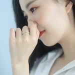 Akoya Pearl Ring - 18K Yellow Gold Band Etsy
