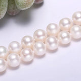 11mm Natural High Luster White Pink Pearl Handmade Silver 925 Beaded Pearl Necklace, Freshwater Pearl Choker, Akoya Pearl, Beaded Choker Etsy
