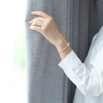 Colorful Purple Pearl Strand Bracelet - 18K Yellow Gold Etsy