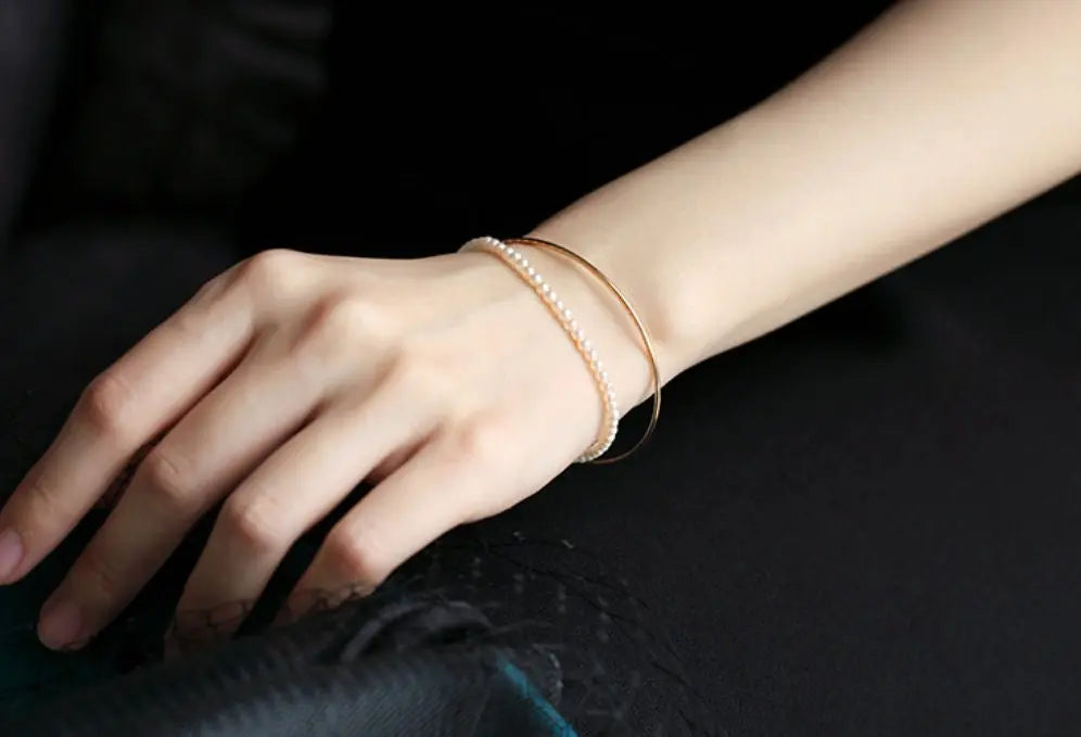 Akoya Baby Pearl 2-3mm Bracelets - 14K Gold Filled Etsy