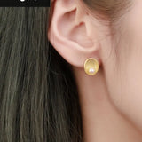 5A+ Akoya Pearl Handmade 24k Gold Vermeil Earrings, White Pink Pearl Earrings, High Luster Pearl Earrings, Matt Finished Earrings Etsy