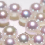 Akoya Pearl 3-9.5mm 18k Gold Plated Vermeil White Pink Pearl Stud Earrings Etsy
