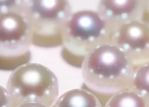 Akoya Pearl 3-9.5mm 18k Gold Plated Vermeil White Pink Pearl Stud Earrings Etsy