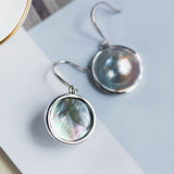Natural Mabe Pearl Earrings Handmade 925 Silver Baroque Pearl Earrings, Seawater Pearl Earrings, Gift for Mom, Gift for Her Etsy