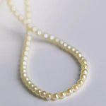 18K Yellow Gold Akoya Baby Pearl Strand Bracelets Etsy