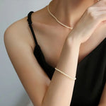 18K Yellow Gold Akoya Baby Pearl Strand Bracelets Etsy