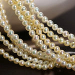 18K Yellow Gold Akoya Baby Pearl Strand Bracelets Etsy