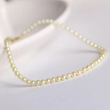 18K Yellow Gold Akoya Baby Pearl Strand Bracelets Etsy