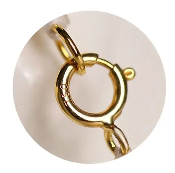 Natural Colorful Akoya Pearl Necklace, 18K Yellow Gold Etsy
