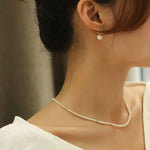 Natural Colorful Akoya Pearl Necklace, 18K Yellow Gold Etsy