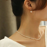 Natural Colorful Akoya Pearl Necklace, 18K Yellow Gold Etsy