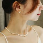 8mm Natural Akoya Pearl Diamond Heart Earrings - 18K Gold Etsy