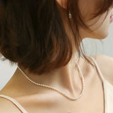 3-4mm Natural High Luster Baby Pearl Necklace Handmade 18k Solid Yellow Gold Baby Golden Pearl Necklace, Freshwater Baby Pearl Beaded Choker Etsy