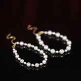 High Luster Akoya Pearl Strand 18K Bracelets - 18K Yellow Gold Etsy