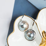 Natural Mabe Pearl Earrings Handmade 925 Silver Baroque Pearl Earrings, Seawater Pearl Earrings, Gift for Mom, Gift for Her Etsy