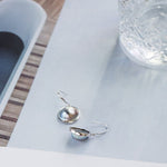 Natural Mabe Pearl Earrings Handmade 925 Silver Baroque Pearl Earrings, Seawater Pearl Earrings, Gift for Mom, Gift for Her Etsy