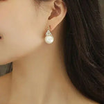 15mm High Luster Freshwater Pearl Earrings - 18K Yellow Gold Etsy