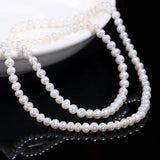 3-4mm Natural High Luster Baby Pearl Necklace Handmade 18k Solid Yellow Gold Baby Golden Pearl Necklace, Freshwater Baby Pearl Beaded Choker Etsy