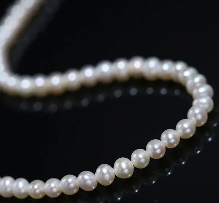 3-4mm Natural Freshwater Baby Pearl Bracelets, Handmade 18k Solid Yellow Gold Baby Golden Pearl Bracelets, Freshwater Baby Pearl Beaded Etsy