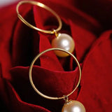 8mm Natural Akoya Golden Pearl Earrings - 18K Yellow Gold Etsy
