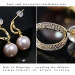 AAA+ 12mm Freshwater White Pearl Earrings - 18K Gold Plated Vermeil Etsy