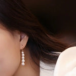 Akoya Pearl Hook Earrings - 18K Yellow Gold Etsy